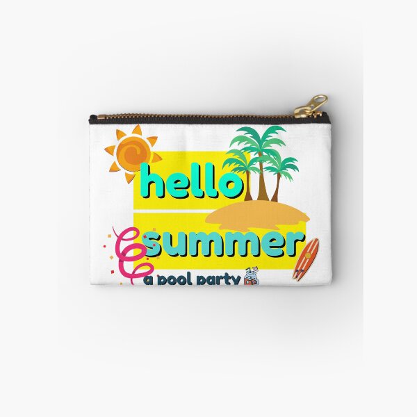Item preview, Hello summer a pool party shirt, designed and sold by atichot5.