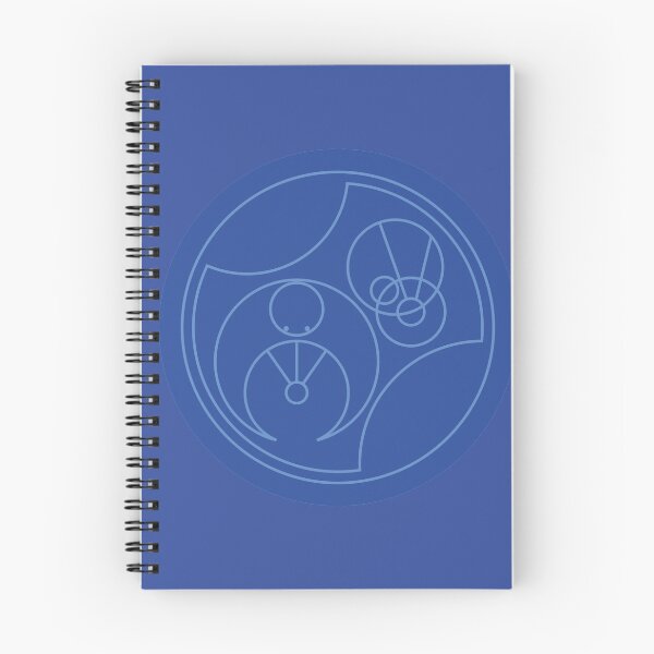 Artikelvorschau, F # * £ Sie in kreisförmigem Gallifreyan (blau) entworfen und verkauft von Ukuleledoodle.