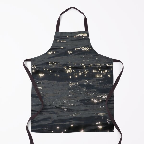 Item preview, Dark undulating water surface with reflection of sunlight designed and sold by xophotography.