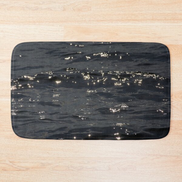Item preview, Dark undulating water surface with reflection of sunlight designed and sold by xophotography.