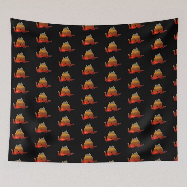 Item preview, Sunrise Sunset Cats in Love with Soaring Eagles designed and sold by kmcs.
