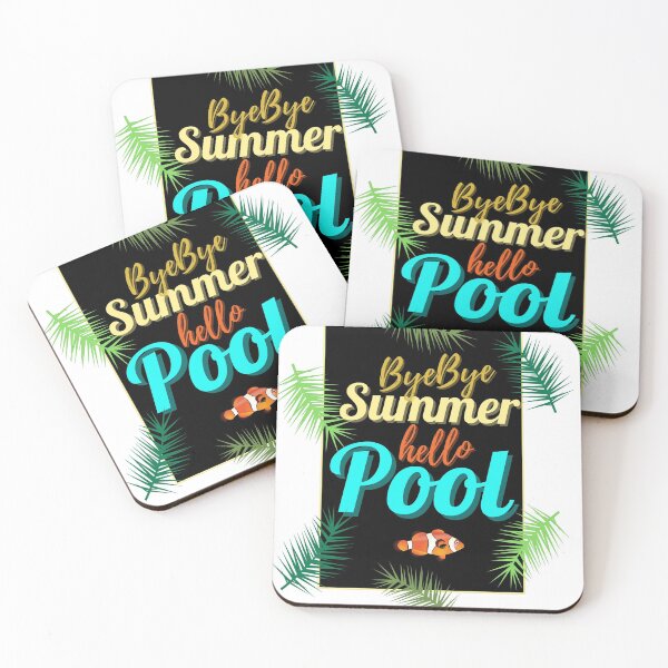 Item preview, Bye bye summer hello pool shirt designed and sold by atichot5.