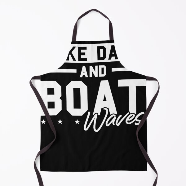 Item preview, Lake Days an Boat Waves Pontoon Boat captain Motor Boating designed and sold by Rzelemenz.