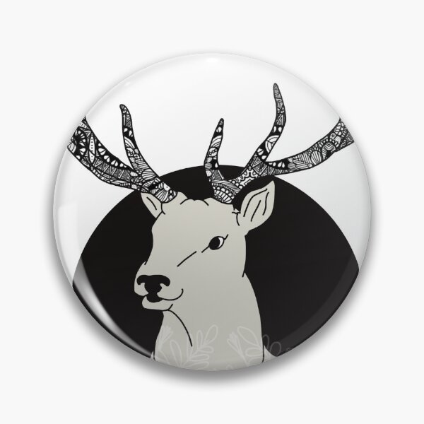 Item preview, Mandala Stag designed and sold by RuaBelle.