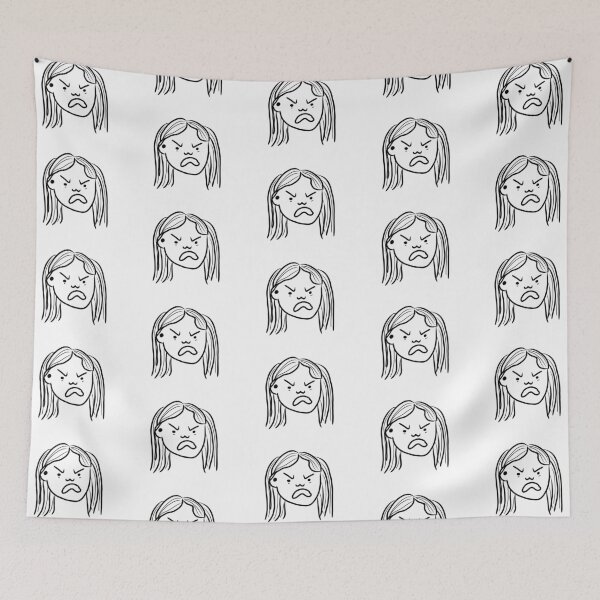 Item preview, nervous Cartoon designed and sold by LU NA.