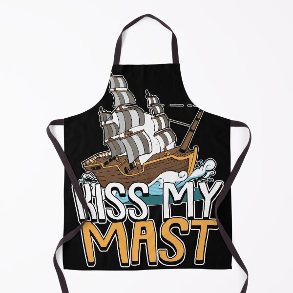 Item preview, Kiss my Mast Pontoon Boat captain Motor Boating Sailing designed and sold by Rzelemenz.