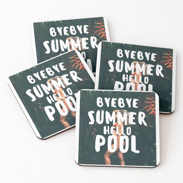 Item preview, Bye bye school hello pool Shirt designed and sold by atichot5.