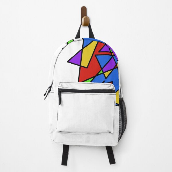 Item preview, Stealth abstract geometric queer shapes stealth rainbow designed and sold by tragiciandesign.