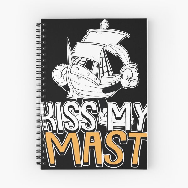 Item preview, Kiss my Mast Pontoon Boat captain Motor Boating Sailing  designed and sold by Rzelemenz.