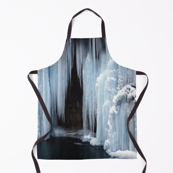 Item preview, frozen waterfall iceland designed and sold by nature scenerys.