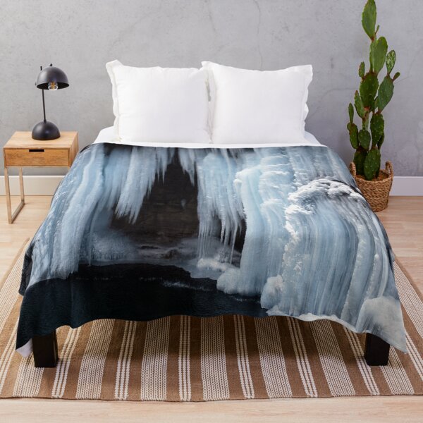 Item preview, frozen waterfall iceland designed and sold by nature scenerys.