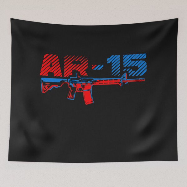 Item preview, AR-15 Second Amendment Gun Rights Patriotic Rifle American designed and sold by henrydy.