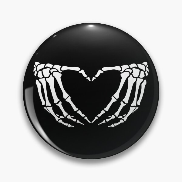 Item preview, Skeleton Heart Hands, Halloween, goth, x ray designed and sold by InkyJack.
