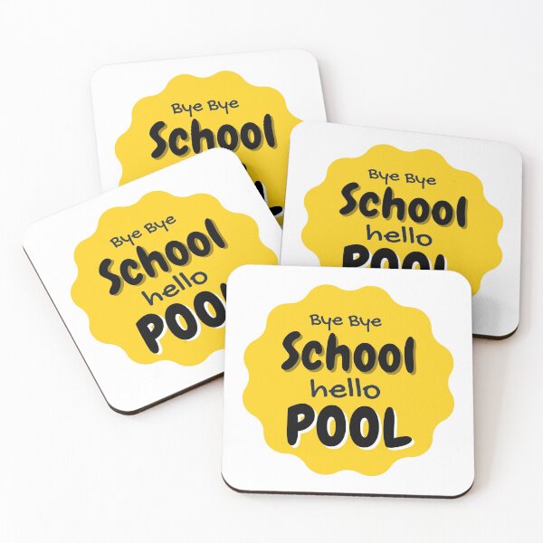Item preview, Bye bye school hello pool Shirt designed and sold by atichot5.