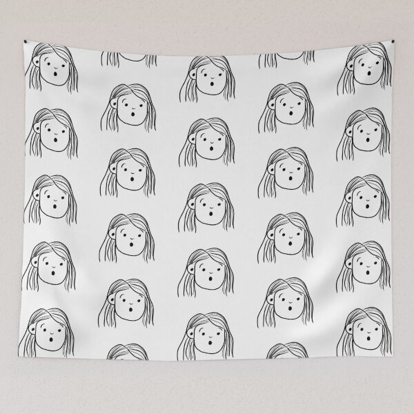 Item preview, surprised Cartoon designed and sold by LU NA.