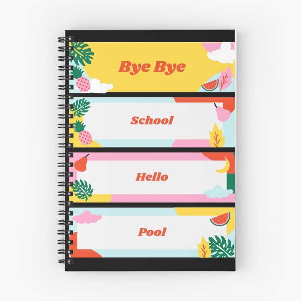 Item preview,  Bye bye school hello pool Shirt designed and sold by atichot5.