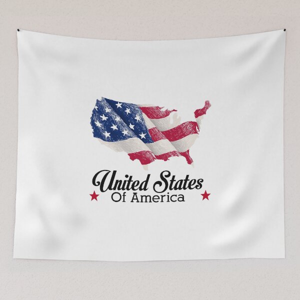 Item preview, USA america america flag flag designed and sold by BullDesignsShop.