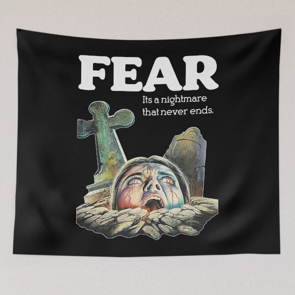 Item preview, Fear )( Retro 80s Cult Classic Fan Art designed and sold by acquiesce13.