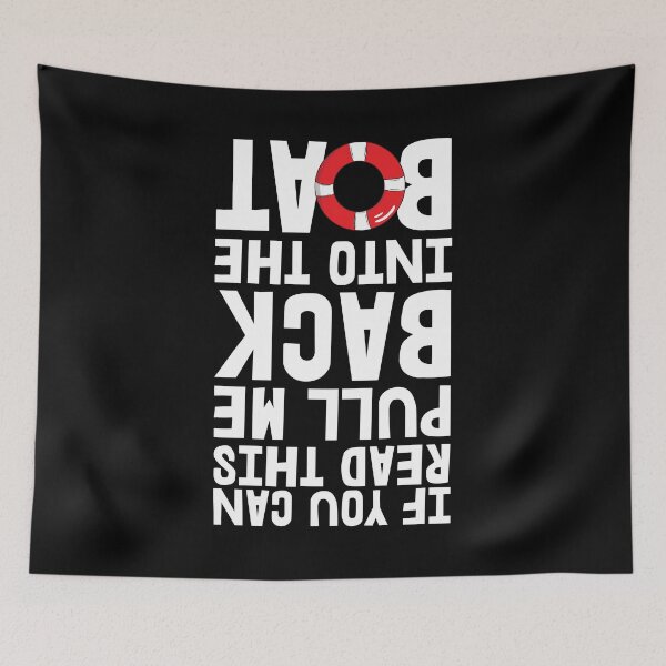 Item preview, If you can read this pull me back into the boat Boating  designed and sold by Rzelemenz.