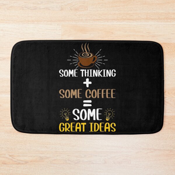 Item preview, Some Thinking + Some Coffee = Some Great Ideas designed and sold by H3rron-Arts.