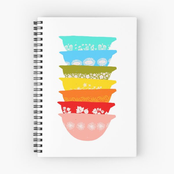 Item preview, Stacked Rainbow Mixing Bowls designed and sold by jenbucheli.