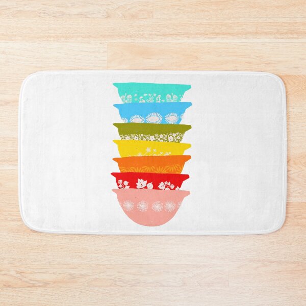 Item preview, Stacked Rainbow Mixing Bowls designed and sold by jenbucheli.