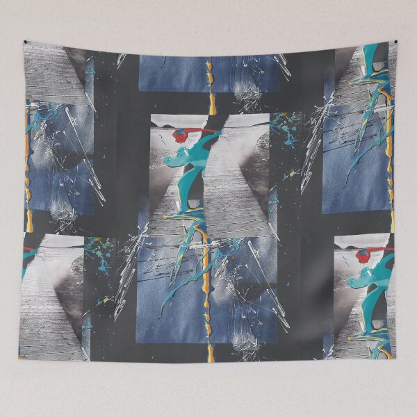 Item preview, Blue Dreamlike Surreal Landscape designed and sold by Kacixart.