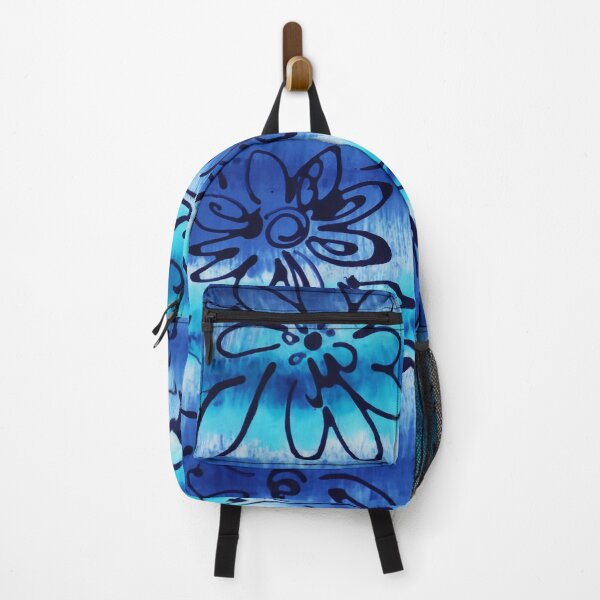 Item preview, Squiggle Floral Tie Dye designed and sold by Leslie Rogers Todder.