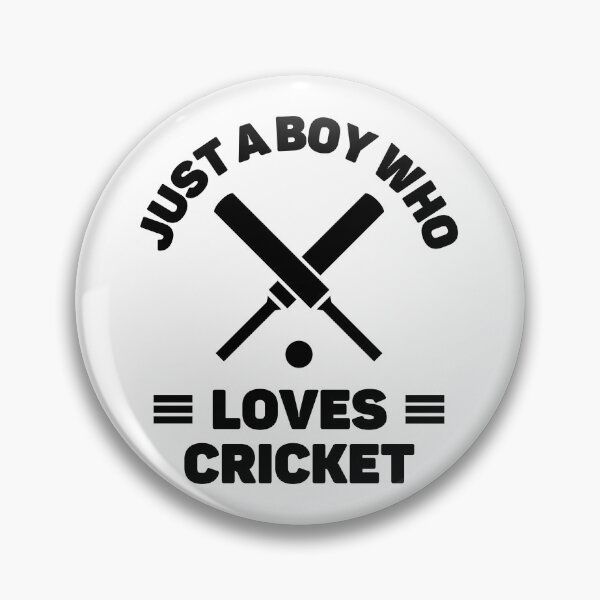 Item preview, Just a boy who loves cricket designed and sold by TheGreenGoat.