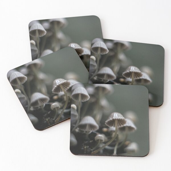 Item preview, Dark mushrooms in group designed and sold by bokehlein.