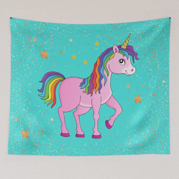 Item preview, Magical Rainbow Unicorn designed and sold by ShallyLoves.