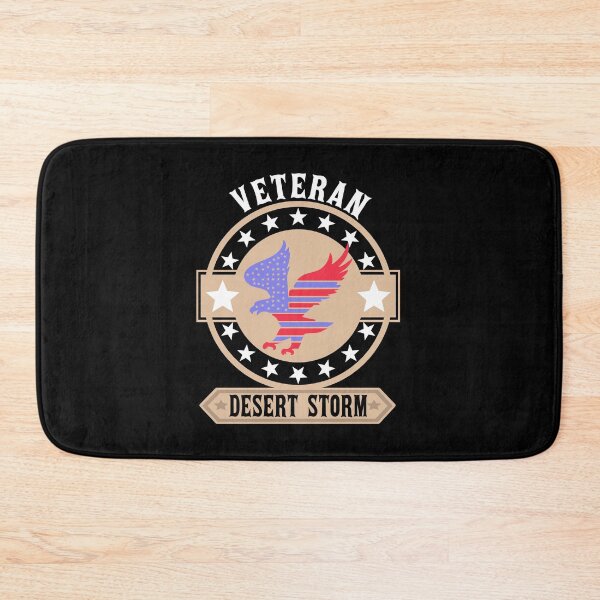Item preview, Desert Storm Veteran - American Flag - Eagle designed and sold by IWEARUWEAR.
