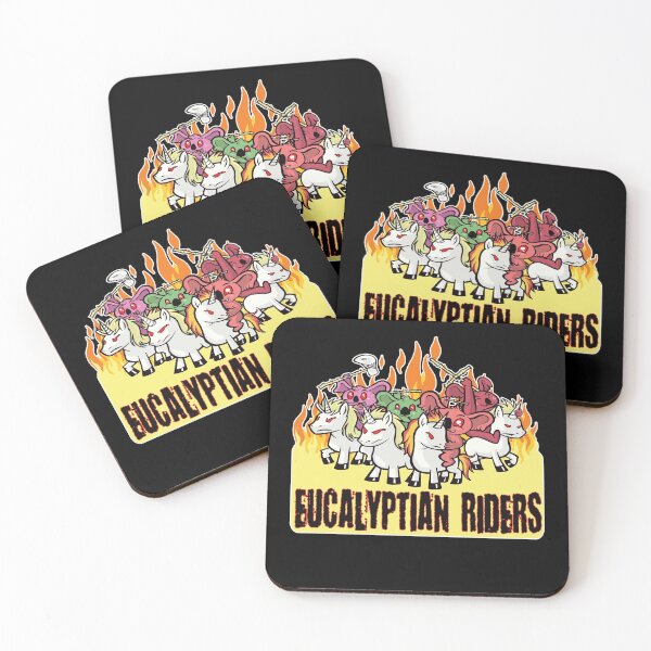 Item preview, Eucalytic Riders Koala Unicorns designed and sold by MooonTees.