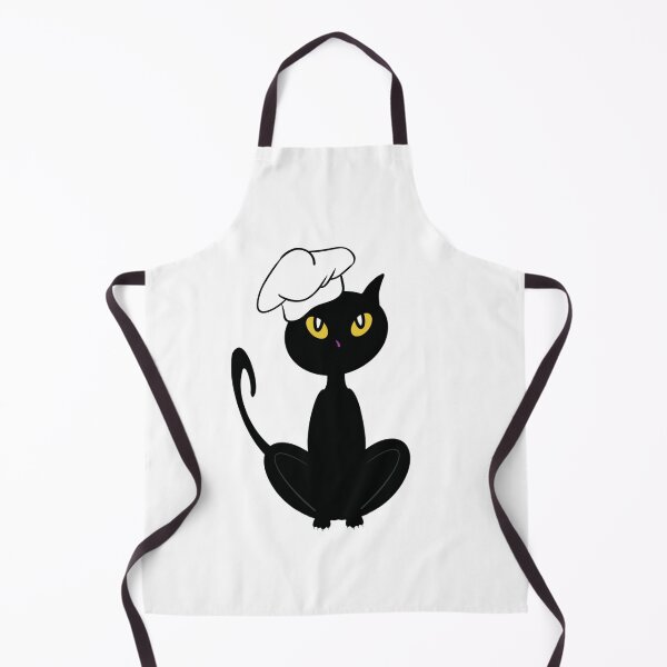 Item preview, Cat with slanted Chef Hat designed and sold by BusyMonkeys.
