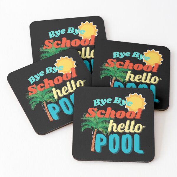 Item preview, Bye bye school hello pool Shirt designed and sold by atichot5.