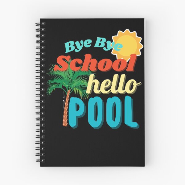 Item preview, Bye bye school hello pool Shirt designed and sold by atichot5.