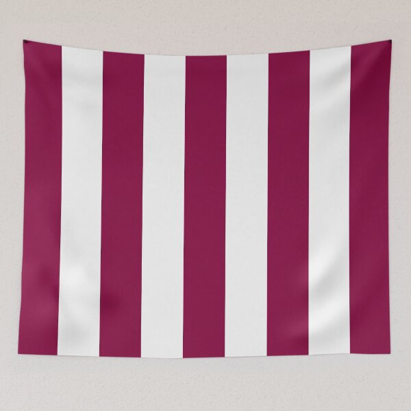 Item preview, Raspberry plain background and white art deco pattern designed and sold by Brontorino.