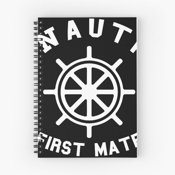 Item preview, Nauti first Mate Pontoon Boat captain and Motor Boating  designed and sold by Rzelemenz.