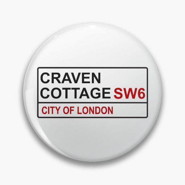 Item preview, Fulham Football Team Craven Cottage Street Sign designed and sold by DelfDesign.