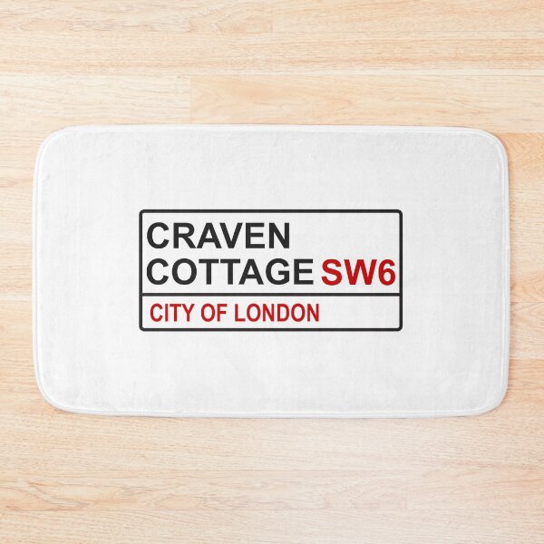 Item preview, Fulham Football Team Craven Cottage Street Sign designed and sold by DelfDesign.