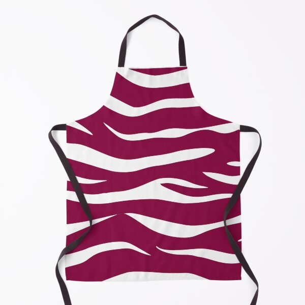 Item preview, Raspberry background white zebra pattern designed and sold by Brontorino.