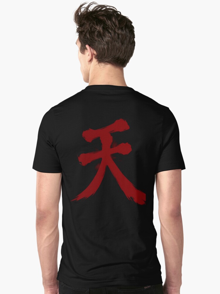 akuma raging demon shirt