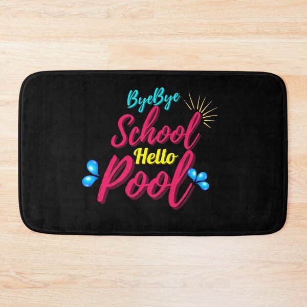 Item preview, Bye bye school hello pool Shirt designed and sold by atichot5.