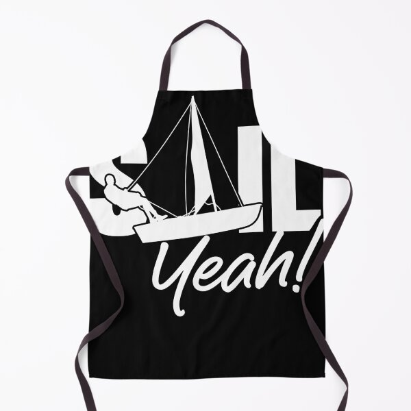 Item preview, Sail Yeah Funny Sailboat captain Nautical Sailor Sailing  designed and sold by Rzelemenz.