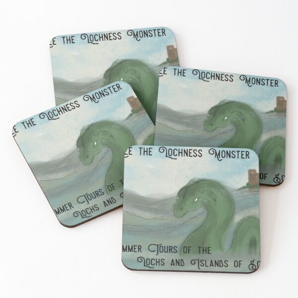 Item preview, Lochness Monster Postcard  designed and sold by GiggleMugMoon .