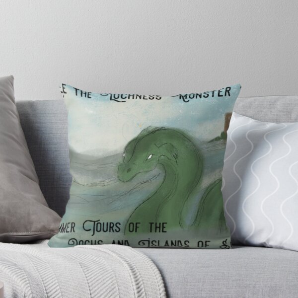Item preview, Lochness Monster Postcard  designed and sold by GiggleMugMoon .