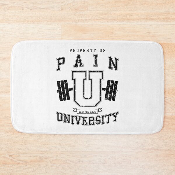 Item preview, Pain University Vintage Varsity Fitness Gym Workout designed and sold by GrandeDuc.