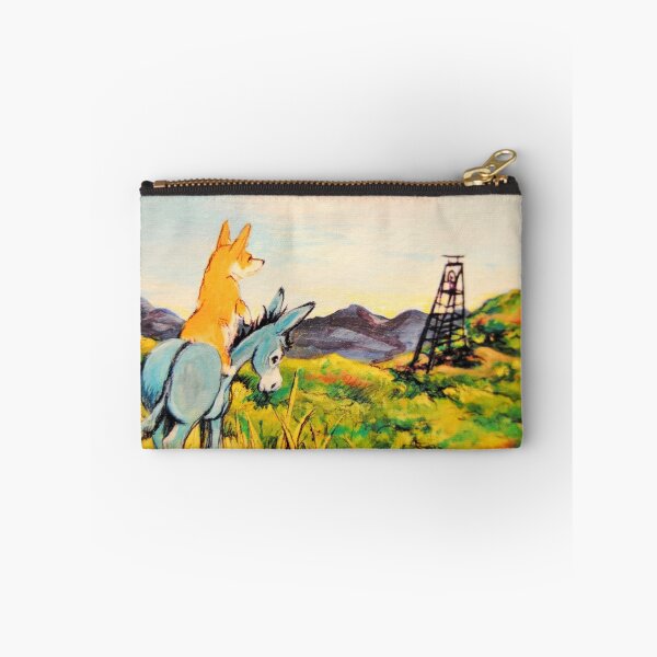 Item preview, Donkey~Welsh Pembroke Corgi~Dog~JackAss~Goldfield Colorado~Mine designed and sold by shinerdog.