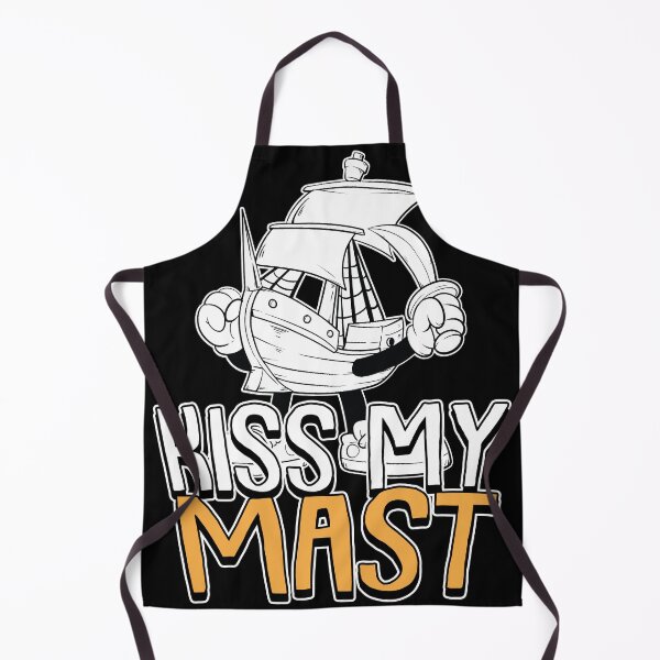 Item preview, Kiss my Mast Funny Sailboat captain Nautical Sailor Sailing  designed and sold by Rzelemenz.