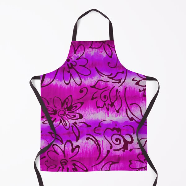 Item preview, Squiggle Floral Tie Dye designed and sold by Leslie Rogers Todder.